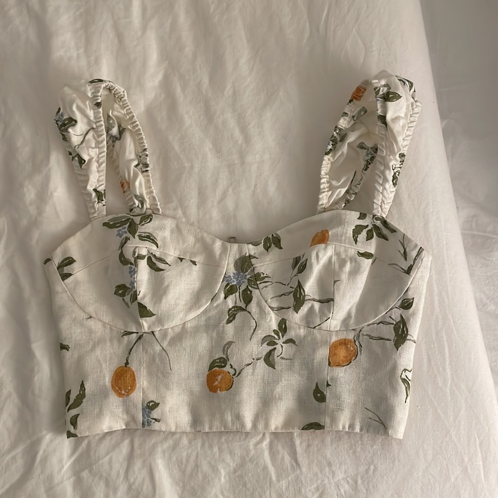 Clyde linen set - Reformation